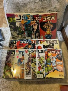 Lot of 16 Books JSA DC Comics 29 32 33 35 36 37 39 40 41 42 43 44 45 46 54 55