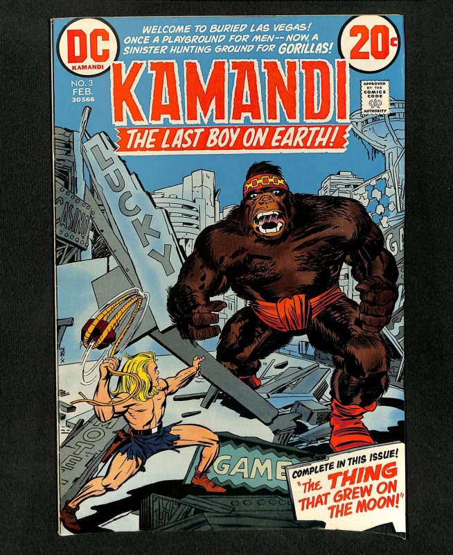 Kamandi, The Last Boy on Earth #3