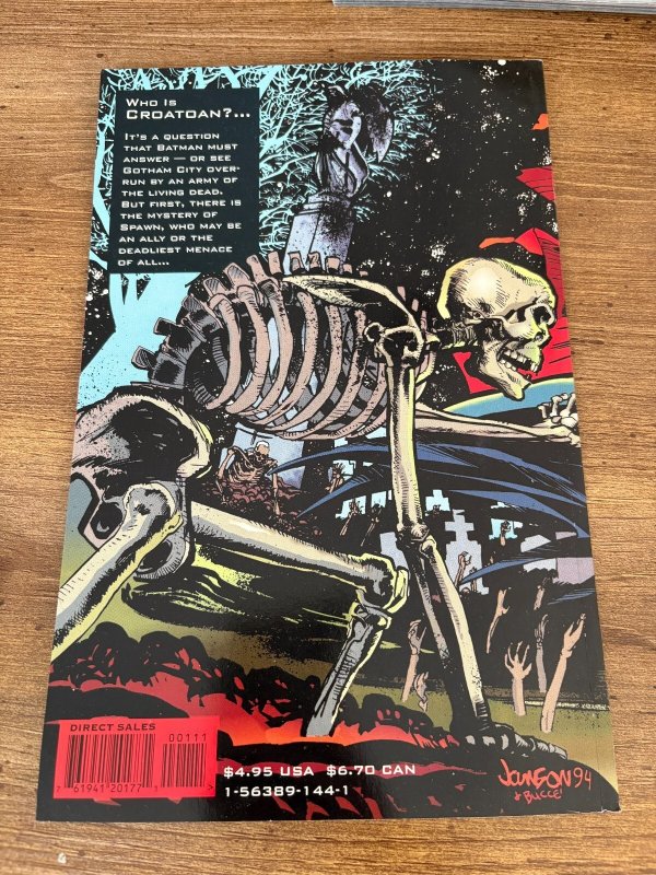 Batman Spawn War Devil # 1 NM Image DC Comic Book 13 J388