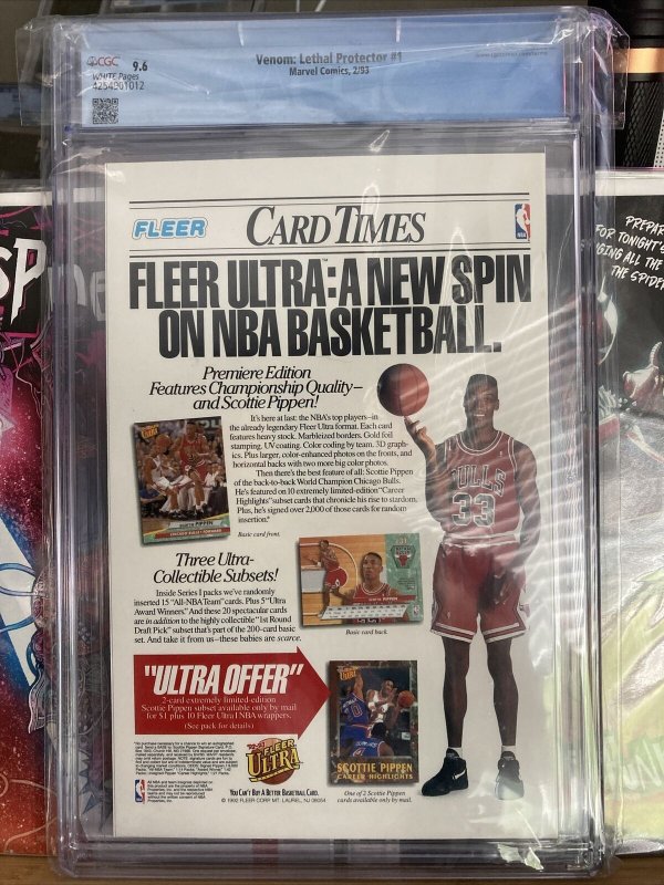 Venom: Lethal Protector #1 - 1993 Marvel Red Foil Graded CGC 9.6 ?