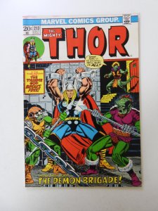 Thor #213 (1973) VF condition