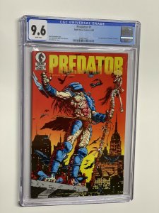 Predator 1 cgc 9.6 wp dark horse 1989