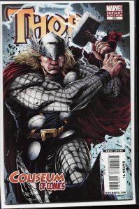 Thor #600 Coliseum of Comics Variant (2009) Thor