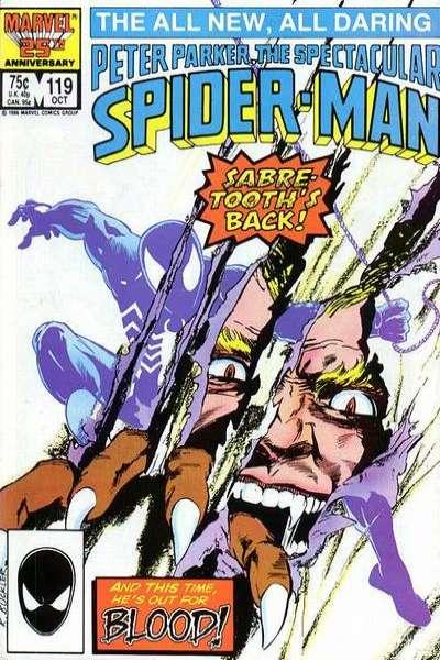 Spectacular Spider-Man (1976 series) #119, VF+ (Stock photo)