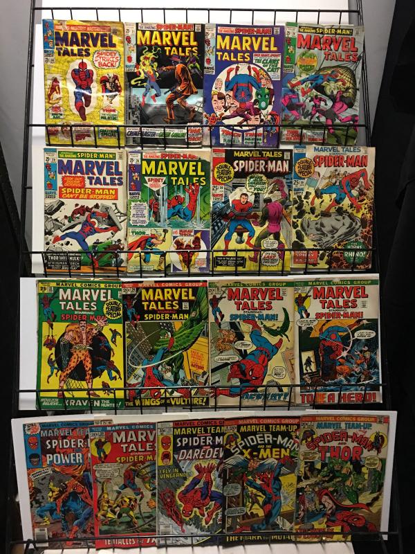 Marvel Bronze Age Reader's Lot of 63Diff Spider-Man F4 Kull SciFi Eclectic!