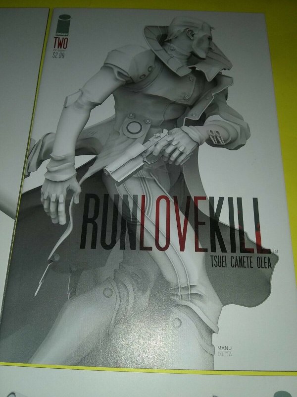 2015 Runlovekill Run Love Kill 1 2 3 4 NM