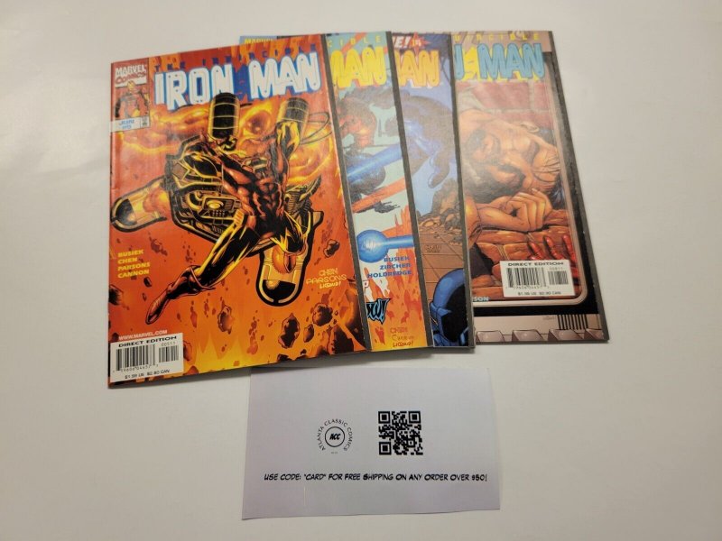 4 Marvel Comic Books Invincible Ironman #5 6 7 8 36 TJ2