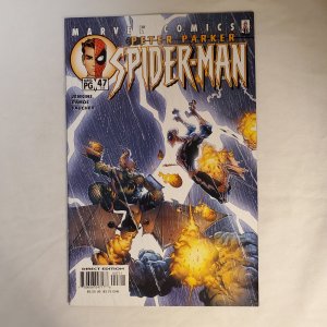 Peter Parker Spider-Man 47 Near Mint- Cover By Humberto Ramos