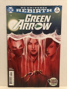 Green Arrow #2 DC Rebirth 2016 Series