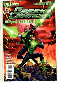 Lot Of 9 Green Lantern New 52 DC Comic Books # 2 3 4 5 6 7 9 10 11 Batman MK7
