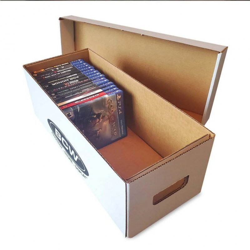 Media Storage Box Pack of 10 Boxes