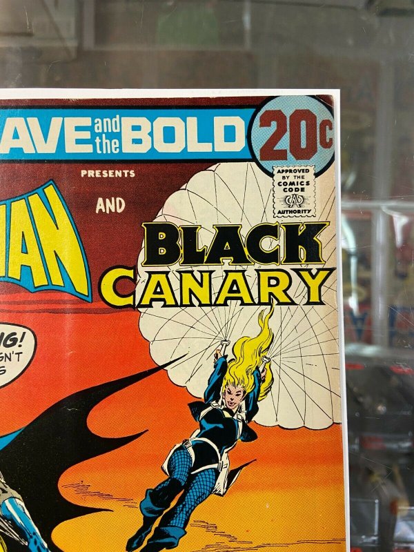 Brave and the Bold 107 FN Sub-Crease Back Cover