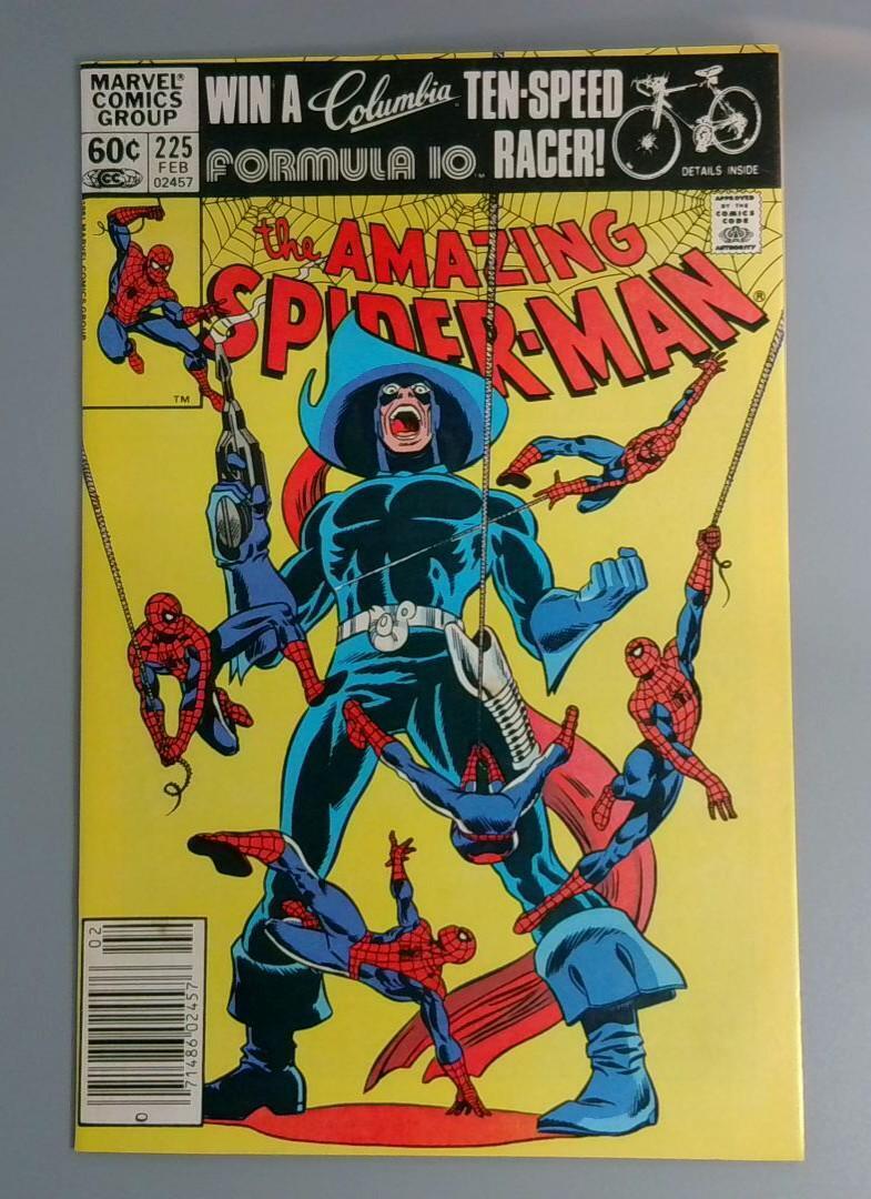 Amazing Spider-Man #225, NM- Newsstand, Marvel Comics, 1982 JR1