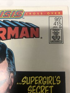 Superman (1985) # 415 (NM) Canadian Price Variant • CPV • Cary Bates • DC