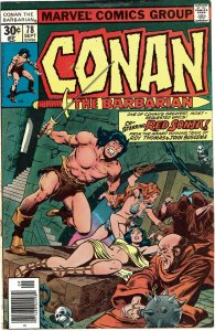 Conan the Barbarian #78  Newsstand Marvel  GD-