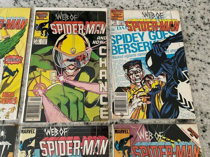 6 Web Of Spider-Man Marvel Comic Books # 6 10 12 13 15 24 Goblin Rhino DH26 