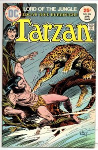 TARZAN of the APES #236, FN+, Edgar Rice Burroughs,  Joe Kubert, 1972 1975