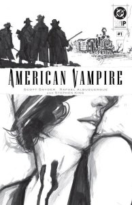 DC WIP American Vampire #1 2025 Rafael Albuquerque B/W Cover DC Comics C2