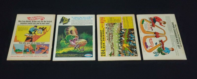 STAR SPANGLED WAR STORIES 4 ISSUE DC SILVER COMIC LOT 140 141 145 146 ENEMY ACE