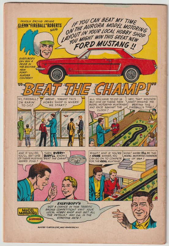 Blackhawk #198 (Jul 1964, DC), VG condition (4.0), Origin Retold