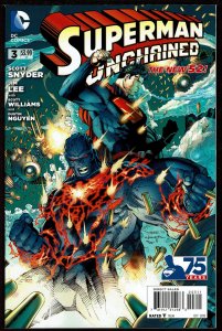 Superman Unchained #3  (Oct 2013, DC)  9.0 VF/NM