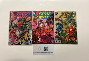 3 Justice League Task Force DC Comics Books # 1 2 3 44 MS7