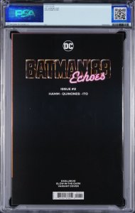 2024 Batman '89: Echoes GITD LOGO, PSA Graded 9.8