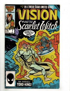 The Vision and the Scarlet Witch #7 (1986) YY5