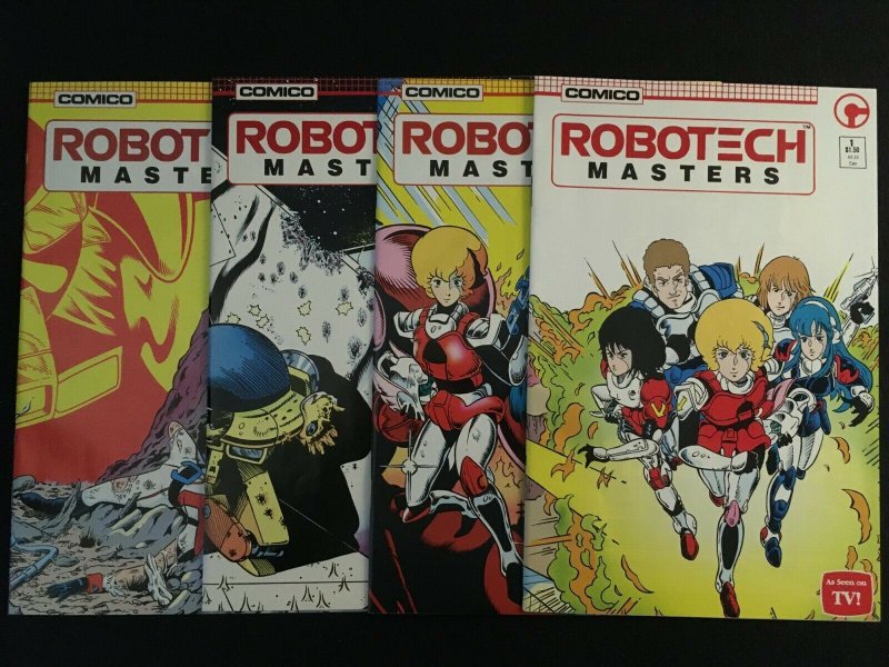 ROBOTECH MASTERS #1, 2, 3, 4