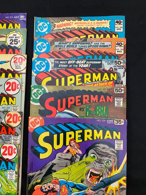 Superman! - 22 book lot