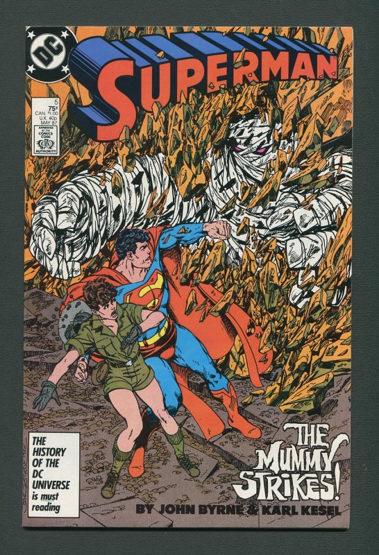 Superman #5 / 9.4 NM   May 1987