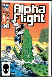 Alpha Flight #41 (1986) Alpha Flight [Key Issue]