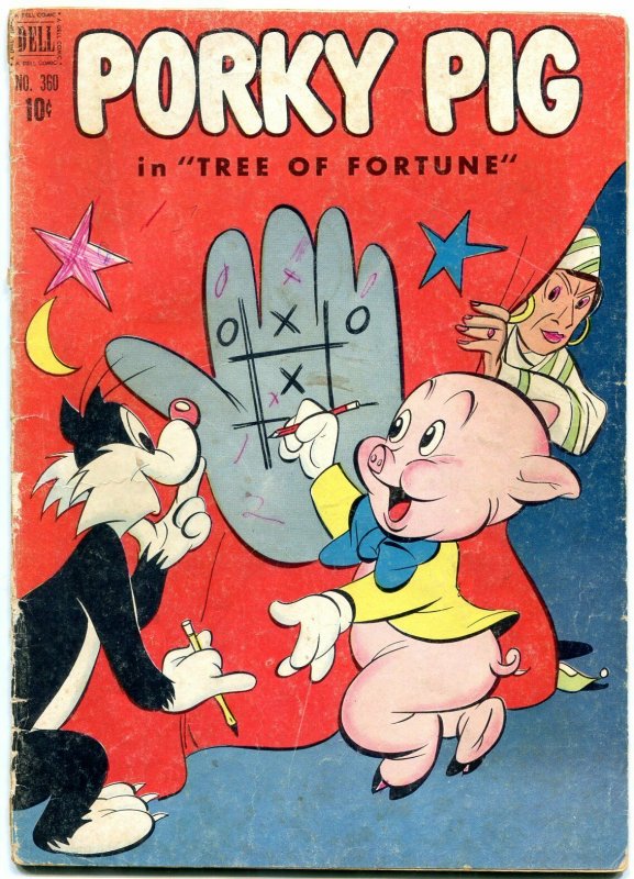 Four Color Comics #360 1951- Porky Pig Tree of Fortune FR/G