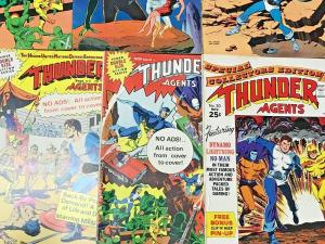 THUNDER AGENTS#2-20 VG-VF LOT 1966 (13 BOOKS) WALLY WOOD TOWER SILVER AGE COMICS