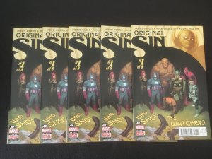 ORIGINAL SIN #1 Five Copies, VFNM Condition