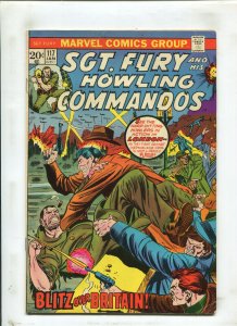 SGT FURY AND HIS HOWLING COMMANDOS #117 (6.0) BLITZ OVER BRITAIN 1974