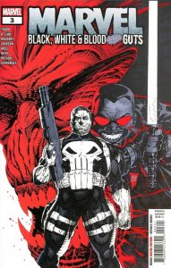 Marvel Back, White & Blood and Guts #3 Comic Book 2025 - Marvel