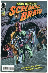 MAN with the SCREAMING BRAIN #1 2 3 4, NM, Bruce Campbell, Eric Powell, Remender