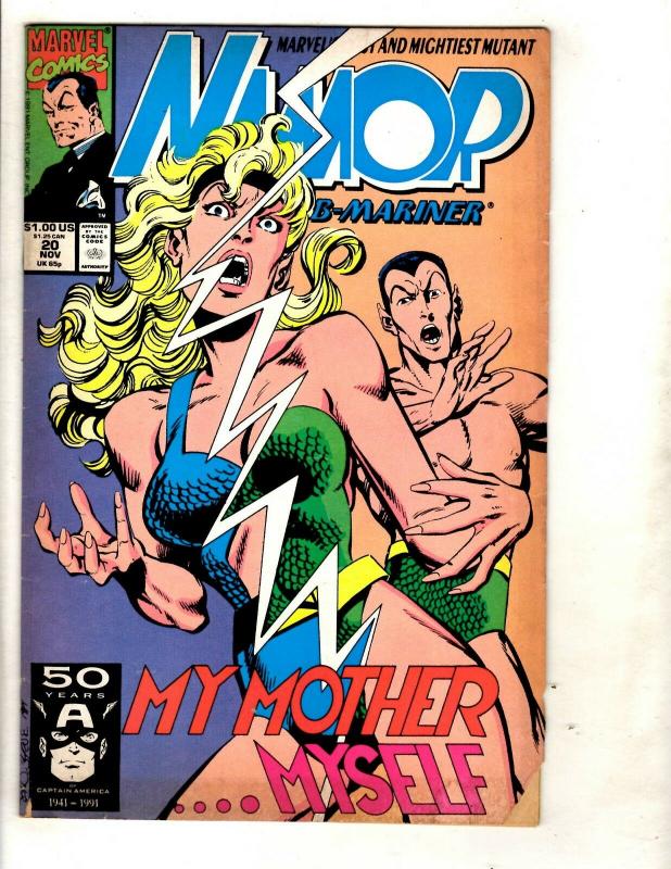 10 Marvel Comics Namor 8 30 32 44 20 14 Annual 2 The Man-Thing 3 + J332