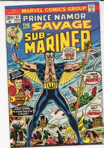 Sub-Mariner #67 (1973) Namor the Sub-Mariner