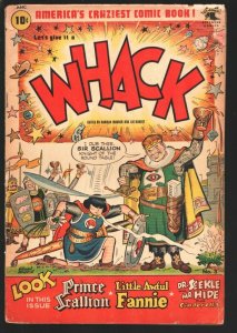 Whack Comics #3 1954-ST John--Prince Valiant, Little Orphan Annie-parodies-Jo... 