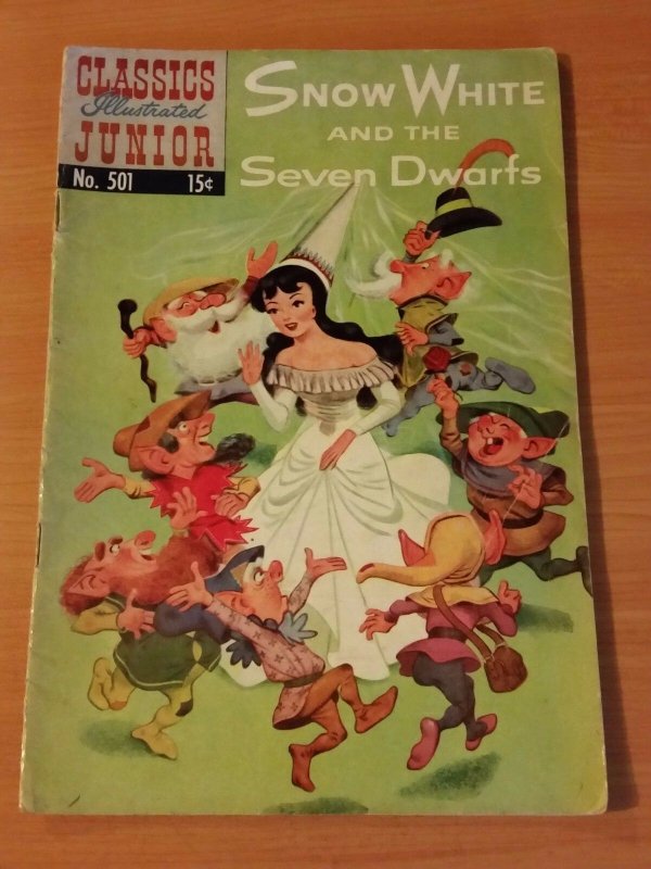 Classics Illustrated Junior #501 - Snow White and the Seven Dwarfs ~ FINE FN ~