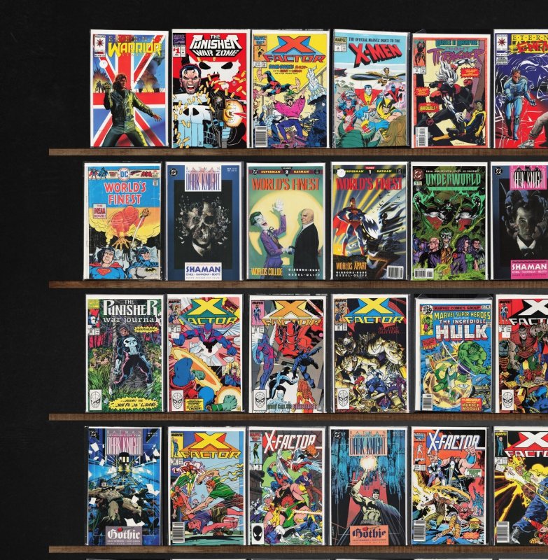 Huge Lot 150+ Comics with Marvel Tales, World'S Finest Comics, X-Factor ...