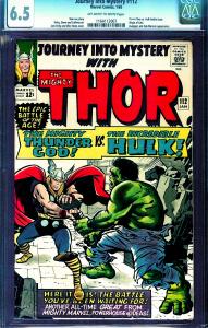 Journey into Mystery #112 Classic Thor vs Hulk Battle Issue; Original of Loki