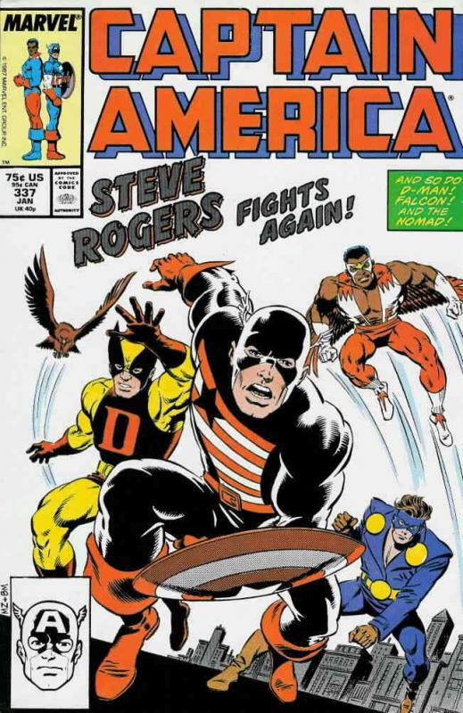 Captain America (1st Series) #337 FN; Marvel | save on shipping - details inside