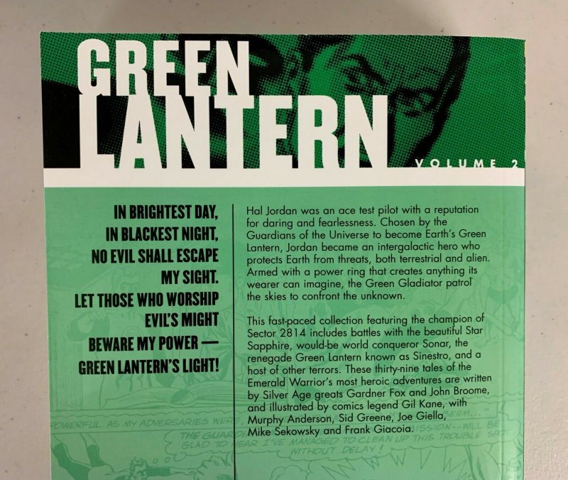 Showcase Presents Green Lantern Vol. 2 2007 Paperback John Broome Gardner F. Fox 