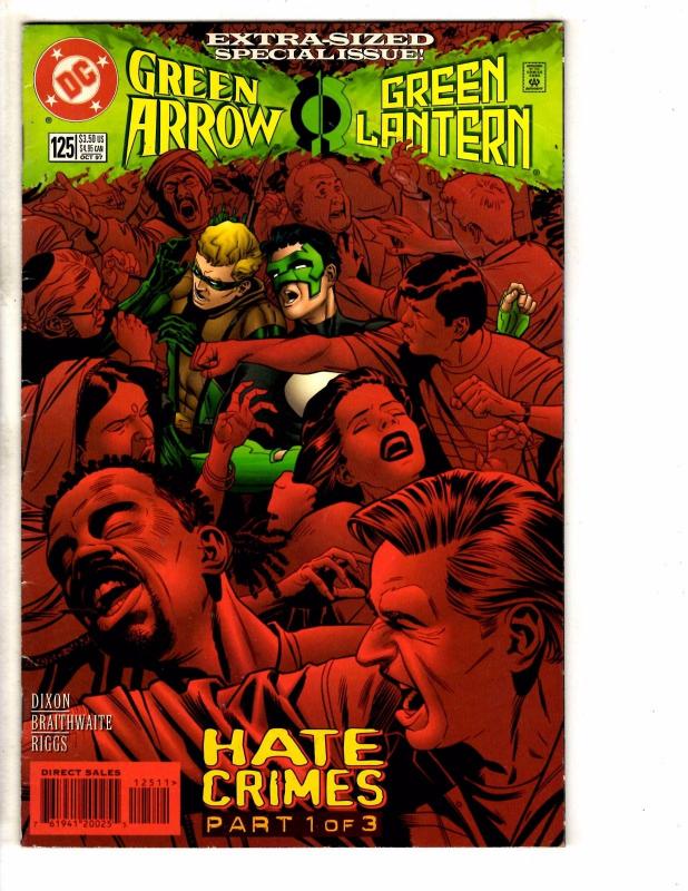 7 Green Arrow DC Comic Books Convergence # 1 2 + # 119 125 131 134 + # 12 J252