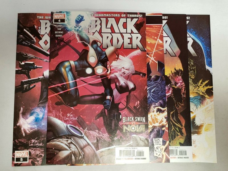 Black Order (Marvel 2018) #1-5 1 2 3 4 5 Complete Set | Thanos 