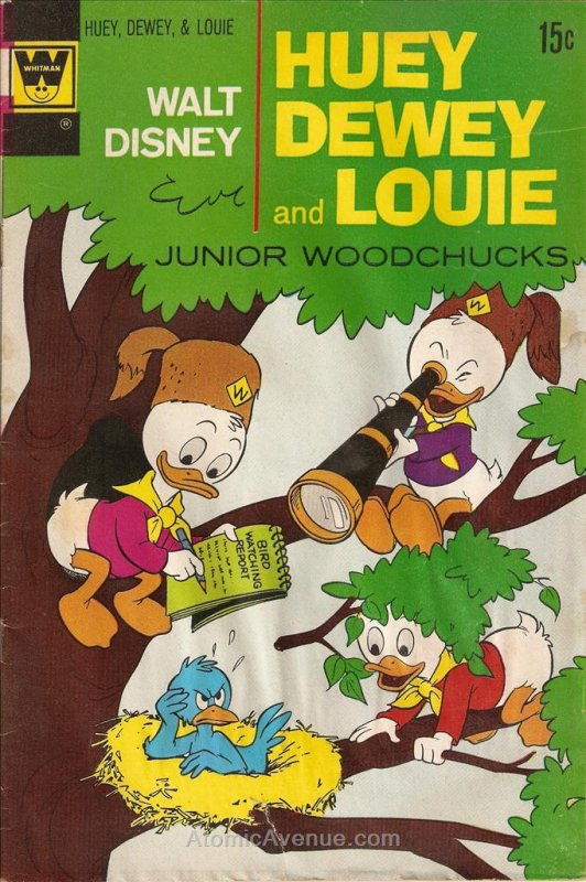 Huey, Dewey, and Louie Junior Woodchucks #15A VG ; Gold Key | low grade comic Wh