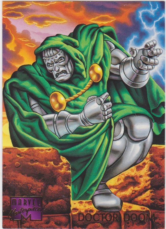 1995 Marvel Masterpieces #30 Dr Doom